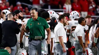 Sarkisian Claims Trump's Exit Cut Miami Headsets in CFP Title Game