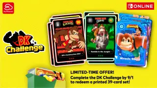 Nintendo Unveils 39-Card Physical Reward for Completing the DK Challenge