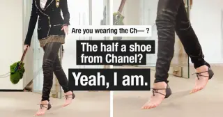 Chanel Debuts Barefoot Heel Sandal That Sparks Runway Buzz