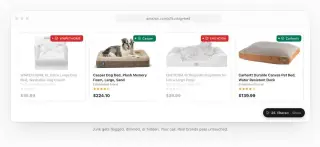 Chrome extension clears counterfeit-brand clutter from Amazon search results
