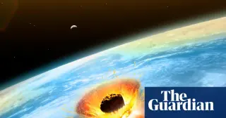 A vivid reconstruction of the asteroid that ended the dinosaurs