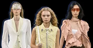 Ghesquière’s Louvre Show Divides Critics: Minimalist Clothes vs. Futuristic Set