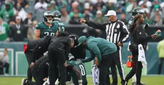 Eagles lose Barkley, Johnson, and six others as Rams rally for 24-20 upset