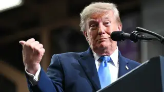 Trump shifts ad funding to super PAC but refuses to refund $11M in taxpayer costs