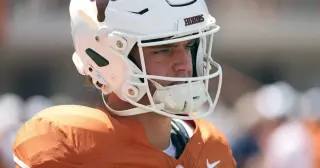 Arch Manning weighs in on AI-edits of Sarkisian-Rowe moment after Texas’ comeback win