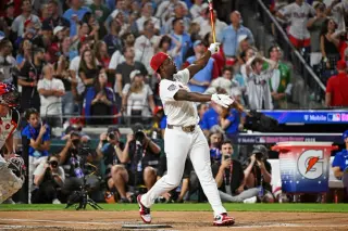 Walker's Final Swing Caps Home Run Derby Crown