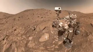 Perseverance snaps a selfie from Mars’ dusty dunes