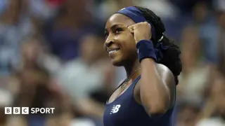 Gauff Unleashes Turbo Serve to Cruise Past Sonmez at US Open 2026