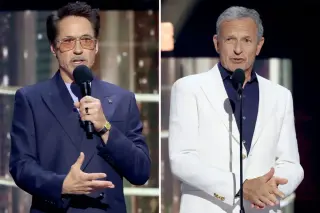 Downey Jr.’s Four-Word Tribute to Iger at D23