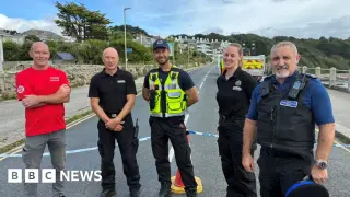 Falmouth cordon lifted after WWII bomb safely removed from docks