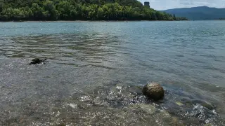 Danube drought uncovers relics from shipwrecks to ancient catapult projectiles