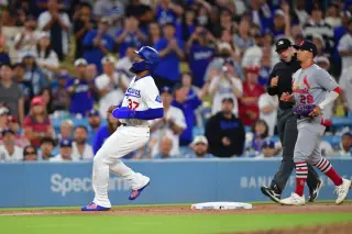 Dodgers Open September with Home-Hell Over Cards at Dodger Stadium