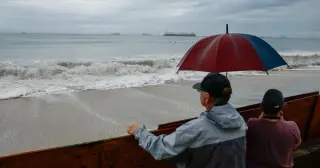 SoCal Braced for Fringe Rain and High Surf from Hurricane Marie
