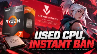 German Gamer Inherits Valorant Ban After Buying Used Ryzen 7 5800X3D