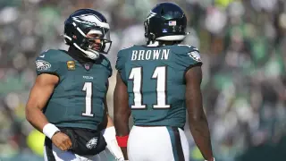 NFL Defends Hurts Care While A.J. Brown Offers Prayers Amid Medical Controversy