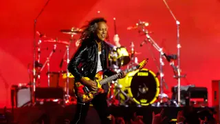Karma Strikes Metallica as Kirk Hammett Takes a Stage Dive in Dublin