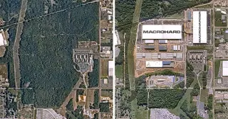 Satellite Timelapse Tracks America's Data-Center Boom