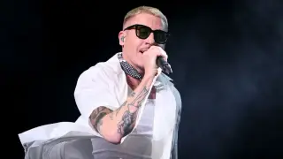 Macklemore's Onstage 'Free Palestine' Plea Triggers Petition to Remove Him From Ed Sheeran Tour