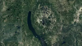 Hike-driven Google Maps find reveals 390-million-year-old meteor crater in Canada