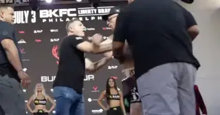 BKFC President Explodes at Fighter Who Shoved Opponent During Weigh-Ins