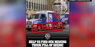 Pabst Beer Heist: 40,000 Pounds Missing, Company Urges Return and Offers Reward
