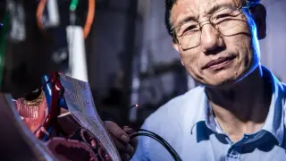 Earth gravity bends light to boost remote sensing