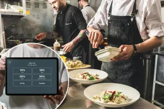 Online backlash erupts over tips for kitchen staff at a deli