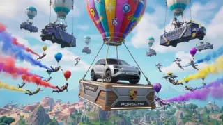 Fortnite x Porsche Concept Image Triggers AI-Gen Backlash and Logo Confusion