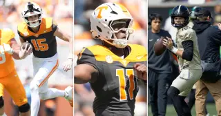 Vols Fall Scrimmage Highlights Brandon and MacIntyre