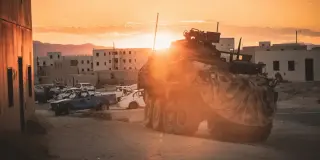 Desert urban drill tests drones, AI and robotics in Army's Project Convergence