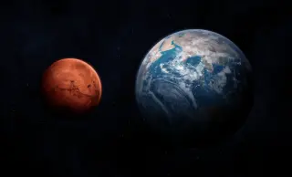 Mars’s Hidden Gravity Tunes Earth’s Climate Across Millennia