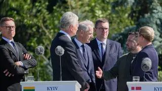 Kyiv Hosts Western Leaders as Ukraine Targets Ozon Logistics