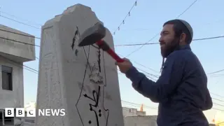 Far-right MK’s sledgehammer attack on Palestinian memorial sparks cross-party backlash