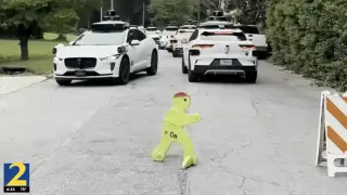 Buckhead Faces Dozens of Empty Waymo Cars Looping Cul-de-Sacs