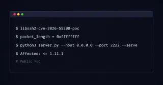 Public PoC Reveals Critical libssh2 Pre-Auth Bug (CVE-2026-55200)