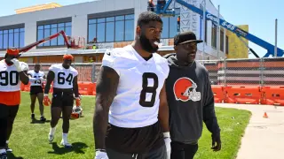 Verse Will Don No. 8 as Browns Shuffle Jersey Numbers