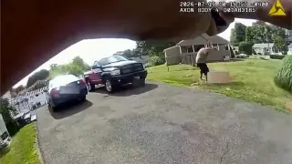 CT Officer Fires on Bat-Wielding Suspect After Repeated Commands, Bodycam Shows
