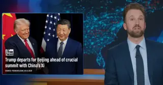 Daily Show Roasts Trump's China Trip as an Emotional CEO Bachelor Party