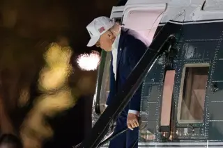 White House helipad renovation flies under the radar as Trump heads to UN