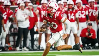 Nebraska’s Colandrea Dominates, Earns Big Ten Offensive Player of the Week