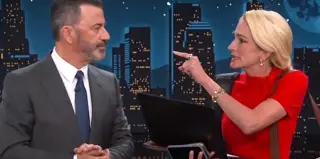 Kimmel’s ‘Natalie 2.0’ Skit Mocks Trump Aide’s Devotion