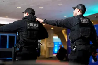 Buckshot from attacker's shotgun strikes Secret Service vest, prosecutor says