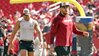 Shanahan outlines Kittle and Bosa rehab as 49ers plan Australia trip