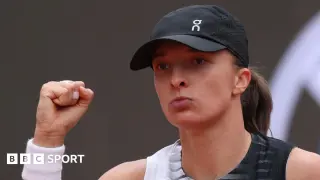 Swiatek Sparks Clay Comeback with Rout of Pegula in Rome