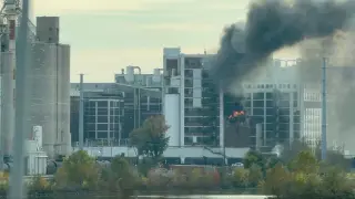Explosion ignites fire at world’s largest oat mill in Cedar Rapids; no injuries reported