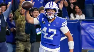 BYU Stuns Notre Dame in Clock-Controversial 28-24 Upset, Ranks Shake