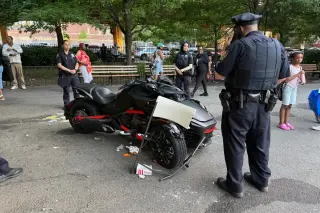 Brooklyn Park Crash Leaves 12 Injured After Motorcycle Drives Through Commodore Barry Park