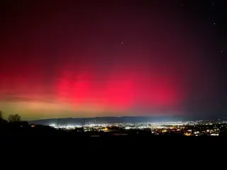 Colorado may catch a faint aurora tonight as solar storms approach