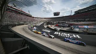 Larson Clinches Bristol Pole as Bass Pro Shops Night Race Lineup and TV Details Emerge