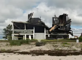 Propane blast destroys Wells Beach home in accidental fire